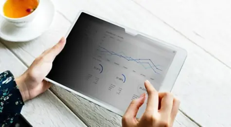 3M Bright Screen Privacy Filter / Filter súkromia na tablet / Microsoft Surface Go 4 / Horizontálne