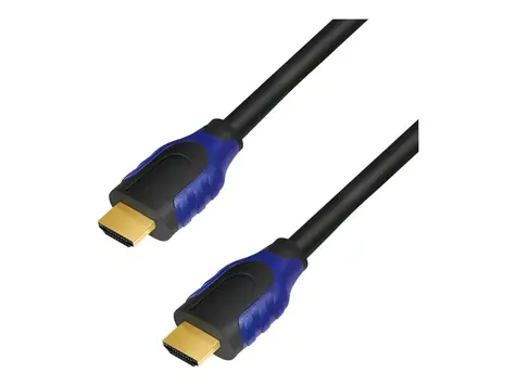 LogiLink HDMI 2.0 čierna / HDMI kábel / 4K/60 Hz / pozlátené konektory / 5 m