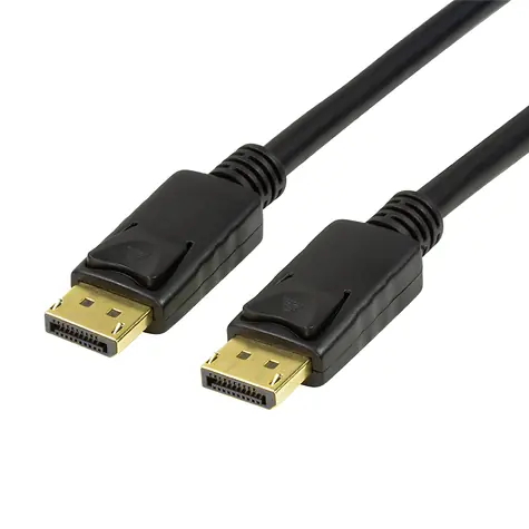 LogiLink DisplayPort 1.4 čierna / Kábel DisplayPort / 3 m / 8K/60 Hz