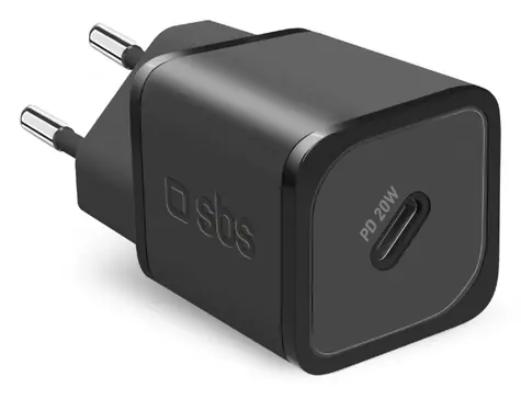 SBS TETRGAN1C20K 20W GaN čierna / Sieťová nabíjačka / Power Delivery