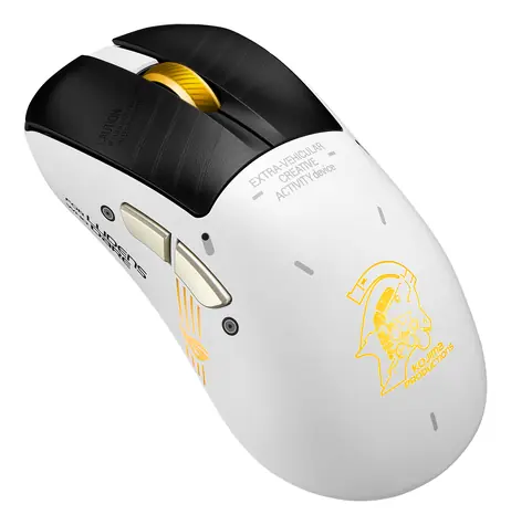 Asus ROG Keris II Origin-KJP biela / Bezdrôtová herná myš / optická / 42000 DPI / 6 tlačidiel / 2.4 GHz / BT