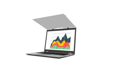 3M COMPLYBZ / Upevňovací systém filtra / S vyvýšeným rámom / Pre notebook
