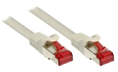 Good Connections šedá / Patch kábel / Cat.6 / S/FTP / 7,5 m / 250 MHz