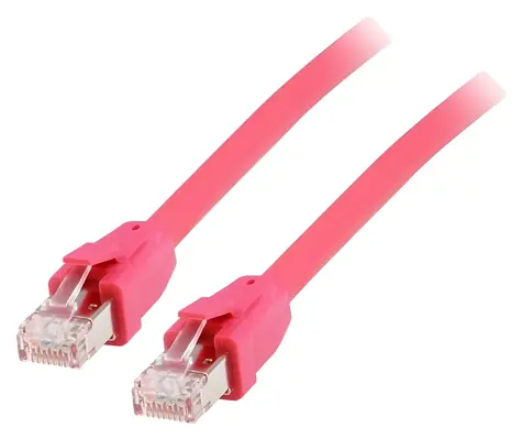Equip Patchkabel Cat8.1 červená / Patch kábel / S/FTP / RJ45 - RJ45 / 0,5 m / 40 Gbit/s / PoE++