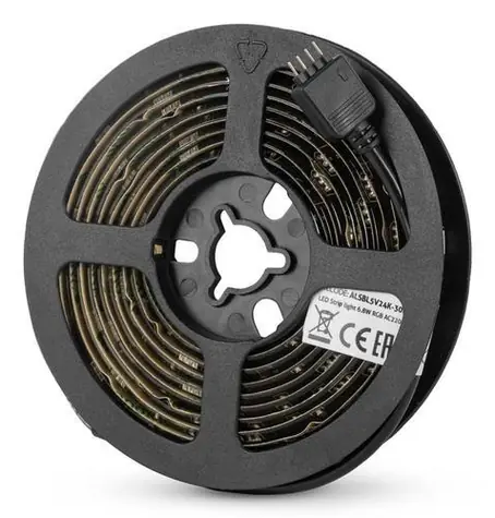 Avide ALSBL5V24K-30RGB65 / LED pásik / RGB / SMD5050 / 30 LED / 2 m / IP65 / diaľkový ovládač