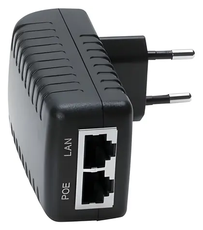 Auerswald Comfortel PoE-100 / PoE injektor / IEEE 802.3 AF / 10/100 Mbit/s