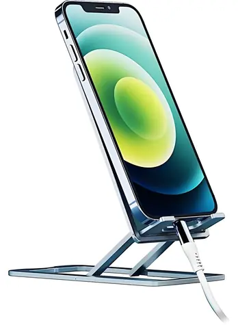 Inter-tech MTS-100 / Držiak telefónu a tabletu / do 12" / nastaviteľný uhol / hliník