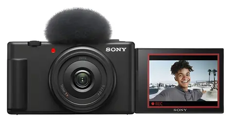 Sony ZV-1F / Vlogovací fotoaparát / širokouhlý objektív 20mm / výklopný LCD displej