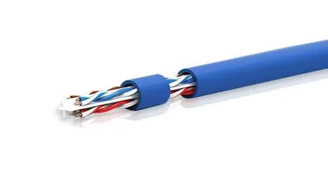 INCA inštalačný kábel Cat6 UTP 305 m modrá / Inštalačný kábel / UTP / 305 m / 250 MHz / Cu