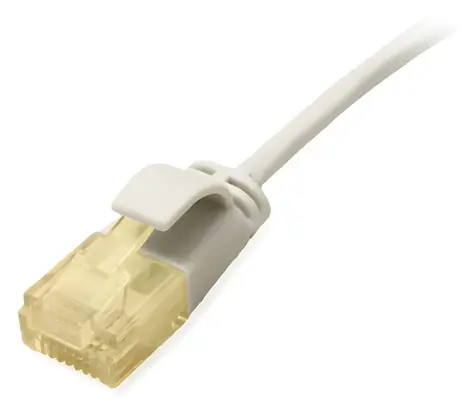 Equip SlimFlex sivá / Patch kábel / Cat6a U/UTP / 2 m / PoE+ / LSZH
