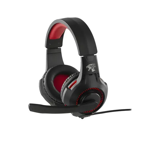INCA IGK-TX10 čierna / Herné slúchadlá s mikrofónom / 7.1 / RGB / vibrácie / USB / 2, 4M kábel