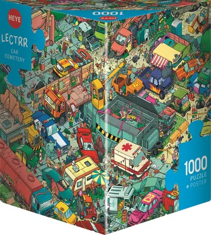 HEYE Puzzle Vrakovisko / 1000 dielikov