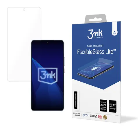 3mk FlexibleGlass Lite pre Realme GT 7 / Hybridné sklo / 0,16 mm / 6H