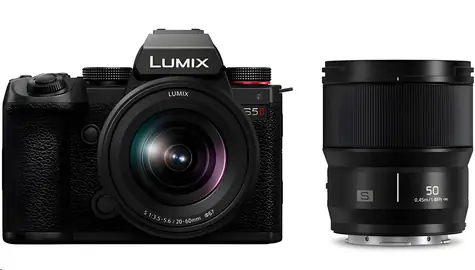 Panasonic Lumix S5 II + S 20-60mm F3.5-5.6 + S 50mm F1.8 / Fotoaparát / Full Frame / Objektívový Kit
