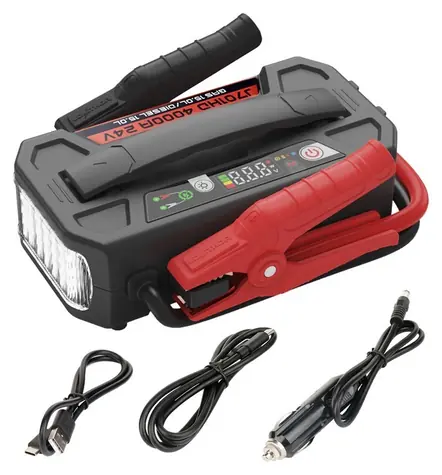 LOKITHOR J701HD / Štartovací zdroj / 207,2 Wh / 4000 A / 24V / powerbanka