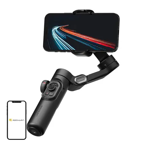 AOCHUAN SMART XE čierna / Stabilizátor / 3osá stabilizácia / AI sledovanie tváre / výdrž 8-10 h