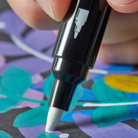 Sharpie Creative Marker čierna / Popisovač / akrylový / okrúhly hrot