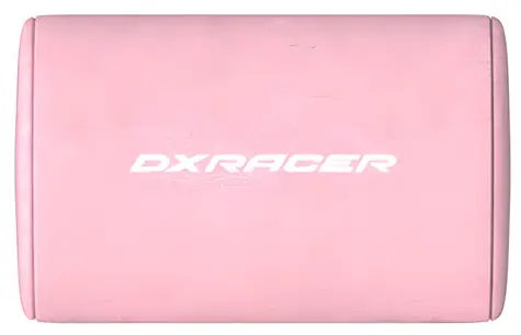 DXRacer Herná stolička GLADIATOR ružovo-biela / látková / nosnosť 130 kg / sklon operadla 135 ° / 3D podrúčky