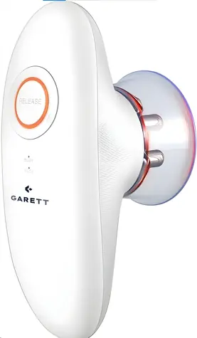 Garett Beauty Perfect Body masážér proti celulitíde biela / EMS / 2 úrovne masáže / LED terapia / 1400 mAh