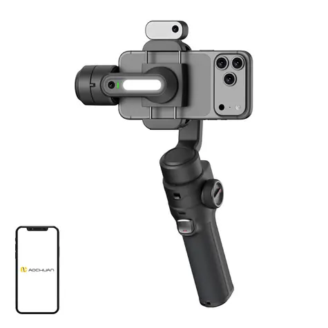 AOCHUAN SMART S3 čierna / Stabilizátor / AI sledovanie 360° / dotykový displej / výdrž 10 h