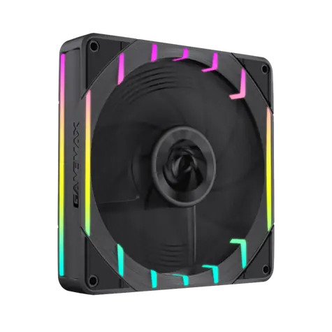Gamemax TORNADO T14 ARGB- R čierna / Ventilátor / 140 mm / ARGB
