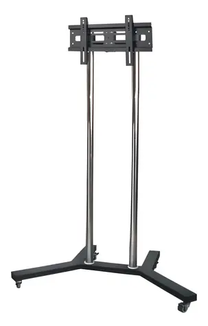 EDBAK TR1c-B čierna / Pojazdný stojan pre TV / na jednu obrazovku 40-75"