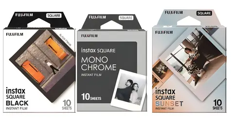 Fujifilm Instax Square Deco Film Bundle / Instantný film / dekoratívne balenie