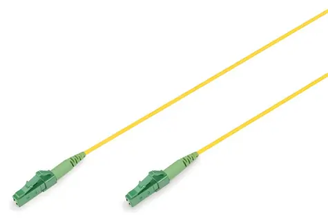Digitus optický patch kábel LC/ APC-LC/ APC 3 m/Optický patch kábel/Singlemode OS2/Simplex/9/125 µm