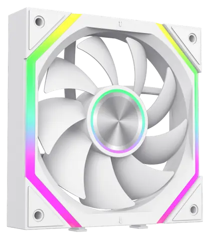 Gamemax FN12A-N2 WL-W biela / Ventilátor / 120 mm