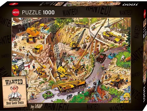 HEYE Puzzle Lamač zámkov Tonio / 1000 dielikov / 70 x 50 cm