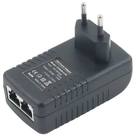 Xtendlan PoE injektor pasívny 48V/0,5A / Injektor PoE / 1000Base-T / do zásuvky