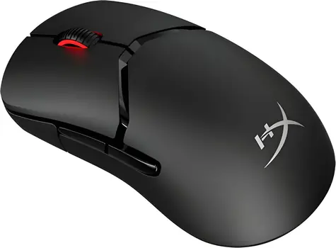 HyperX Pulsefire Saga Pro čierna / Herná myš / Optická / Bezdrôtová USB + BT / 26000 DPI / 6 tlačidiel