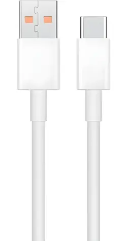 Techonic kábel USB-A - USB-C 1 m biely / Dátový kábel / USB-C
