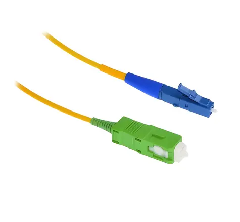 Xtendlan FO patch LC-SC/ APC / Optický patch kábel / simplex / 9/125 / G.652d ZWP / LS0H / 2 m