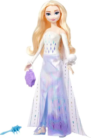 Disney Bábika Frozen Spin & Reveal Elsa HTG25 / od 3 rokov / Viacfarebná / Plast