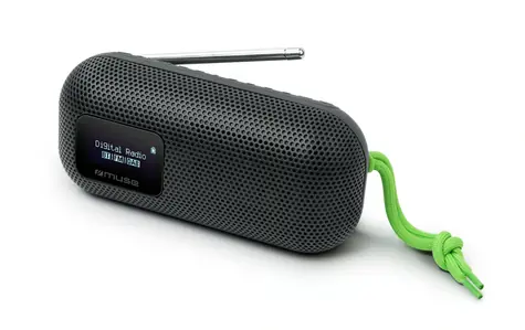 Muse M-750 FBT čierna / Rádio + reproduktor / FM / Bluetooth