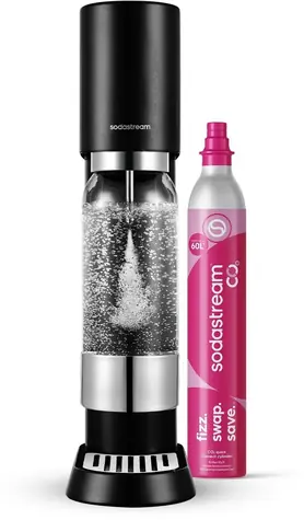 SodaStream Enso čierna / Výrobník sódy / 1x CO2 plyn