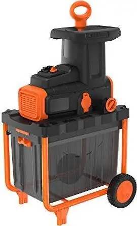 Black&Decker BEGAS5800-QS / Drvič konárov / 2800 W / do 45 mm / kôš 45 l