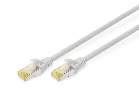 Digitus / Patch kábel S-FTP / CAT 6A / AWG 26/7 / LSZH / šedý / 3 m