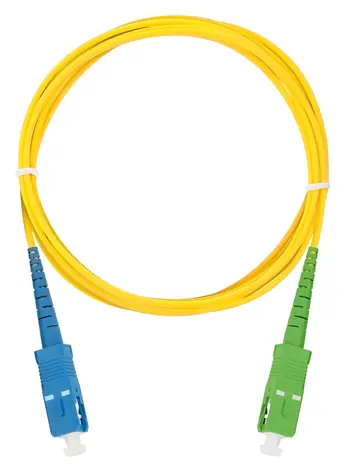 Xtendlan SC / APC-SC / Optický patch kábel / simplex / 9/125 / G.652d / LS0H / 15 m