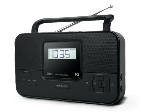 Muse M-087 MB / Prenosné rádio / PLL / Stereo