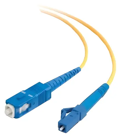 OEM Patch kábel optický LC-SC / Simplex / 9/125 SM / 1 m