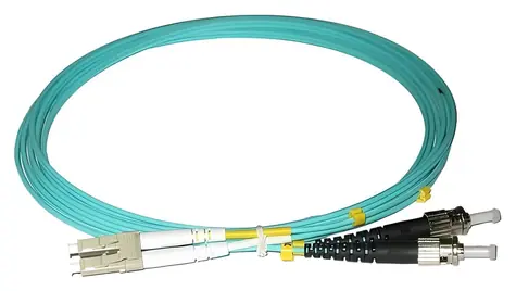 Xtendlan / Optický patch kábel LC-ST / 50/125 OM3 duplex / 1 m / LS0H