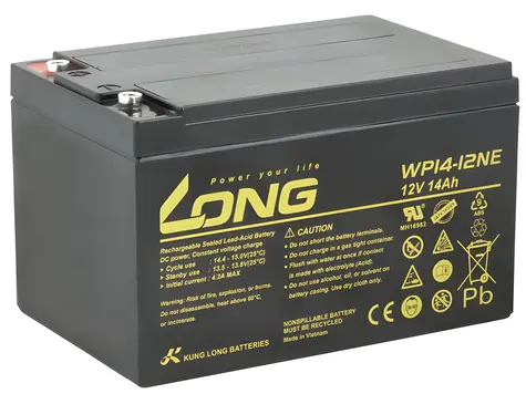 Long WP14-12NE / Olovený akumulátor / 12V / 14Ah / AGM DeepCycle / konektor M5