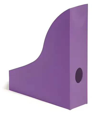 Durable Basic svetlo fialová / Stojan na časopisy / plast / 73 mm