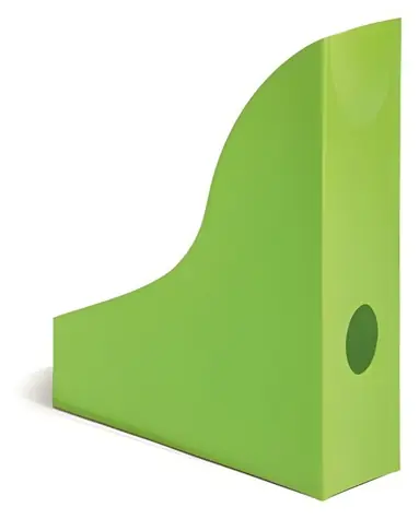 Durable Basic Stojan na časopisy zelená / Plast / 73 mm