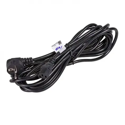 Akyga AK-PC-05A čierna / Napájací kábel / 5 m / IEC C13 / CEE 7/7