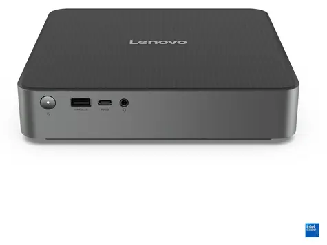 Lenovo IdeaCentre Mini 01IRH10R sivá / Mini PC / Intel Core 7 240H / 16GB / 512GB SSD / Intel Graphics / Bez OS