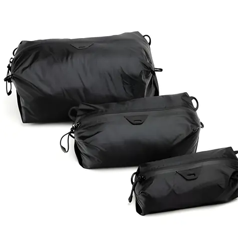 Peak Design Ultralight Packing Cube čierna, sada XXS-XS-S / Kompresný organizér / ultraľahký materiál