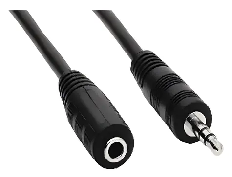 OEM Audio predlžovací kábel Jack 3,5 mm / Audio kábel / Jack(M) - Jack(F) / 3 m